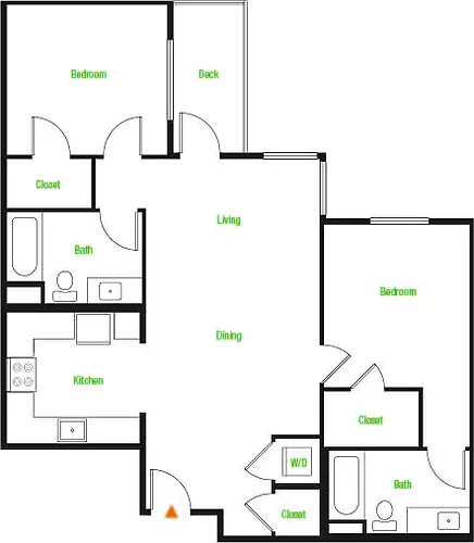 Floor plan B3-B/C