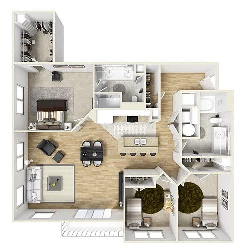 Floor plan Terrazzo