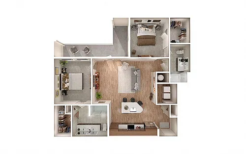 Floor plan B3
