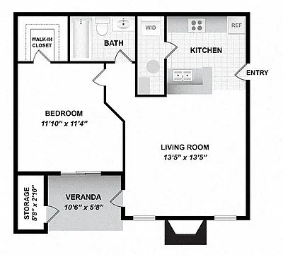 Floor plan A1
