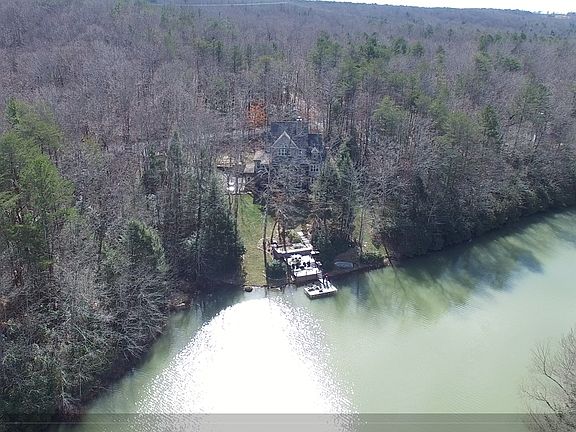 Aerial view of property