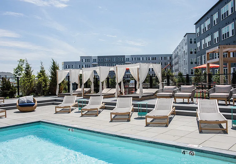 Enjoy lounging on the Resort style Roof Deck