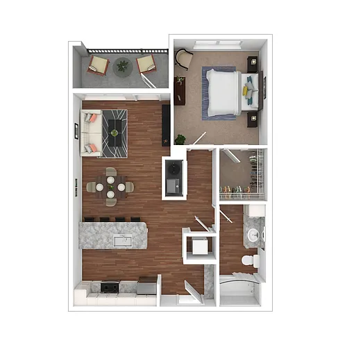 Floor plan Acre