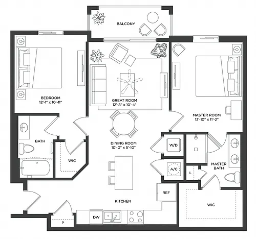 Floor plan SEA GRAPE