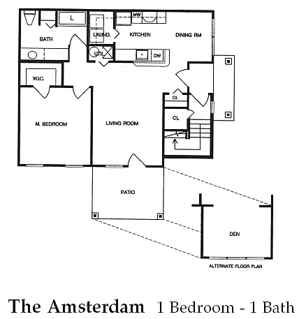 Floor plan The Amsterdam