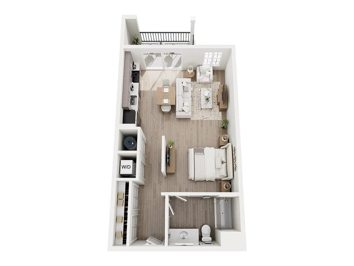 Floor plan 1A2b