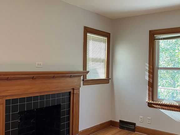 View of Fireplace from Dining Room