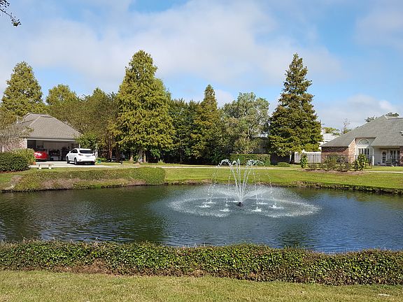 Pond and Fountain