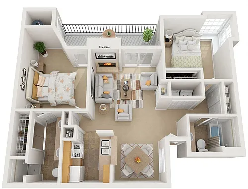 Floor plan Belton