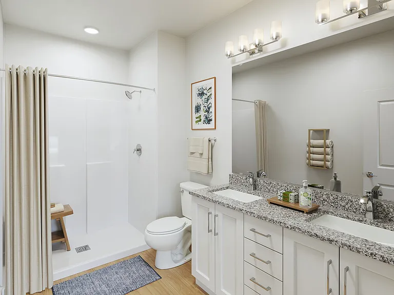 Album Mallard Creek - Unit 2BR Cambria - Bathroom