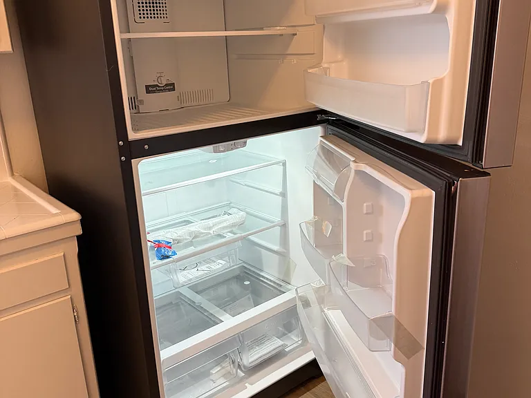 New Refrigerator in Stainless Steel