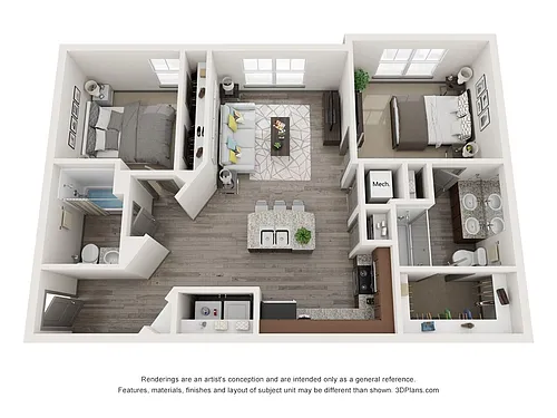 Floor plan Meramec