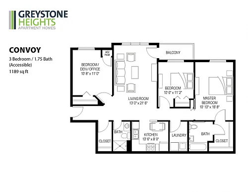 Floor plan Convoy - ACC