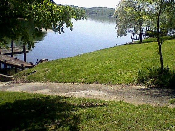 boat ramp into water
