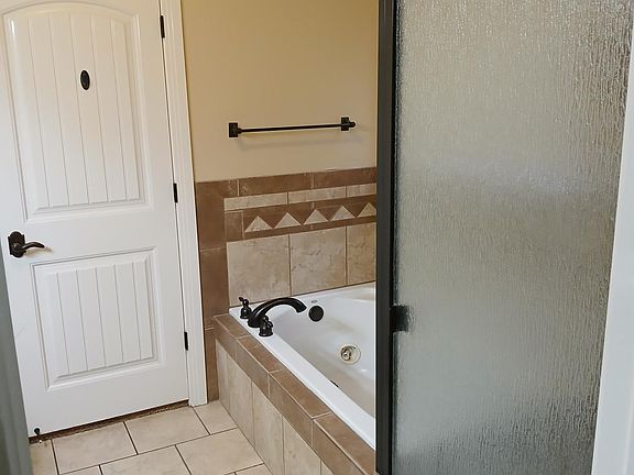 Master bath tub and shower