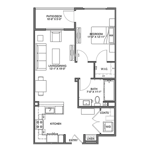 Floor plan Plan A2