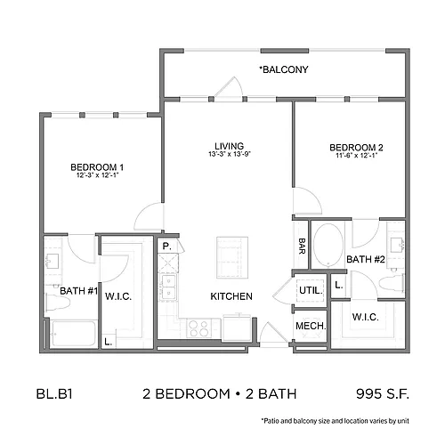 Floor plan BL.B1