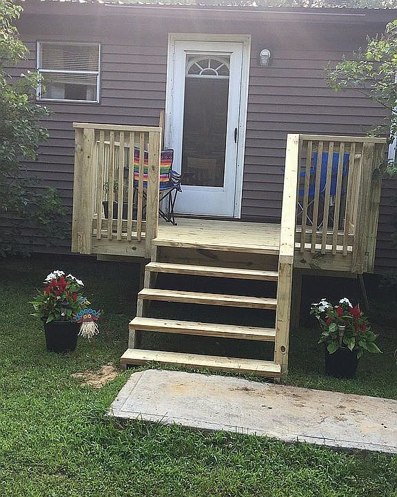 New front deck 