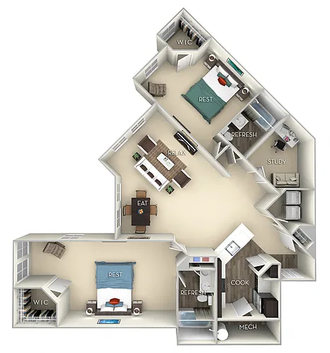 Floor plan Monarch