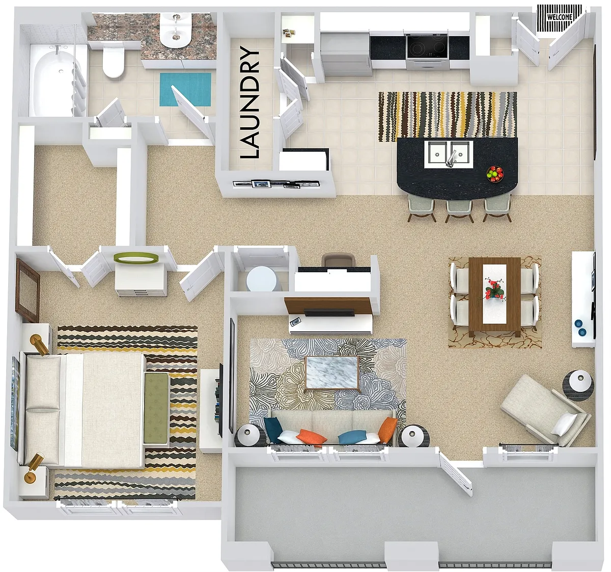 Floor plan Belfast