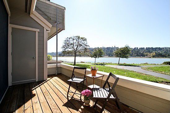 Deck off living room