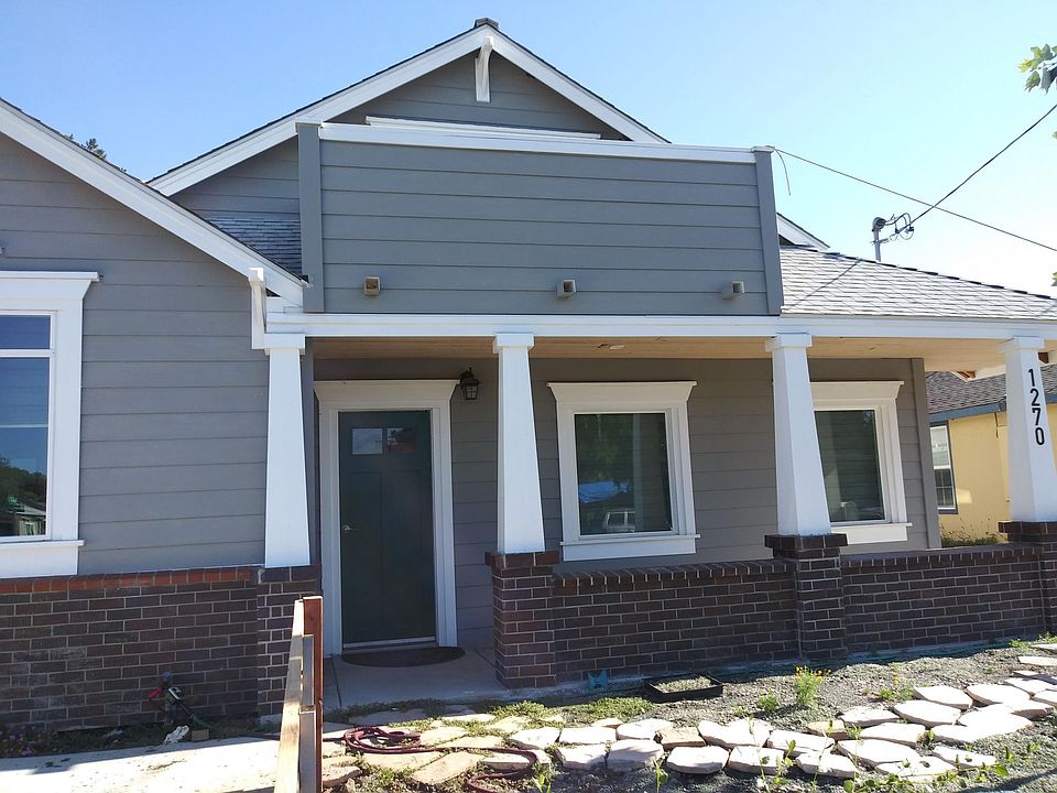 Front yard with porch and landscaping just going in.