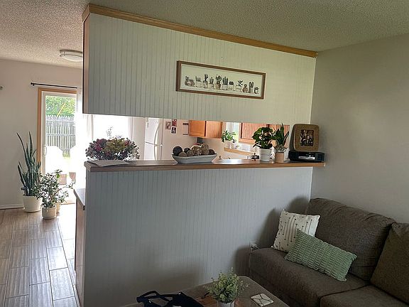Living room  into kitchen