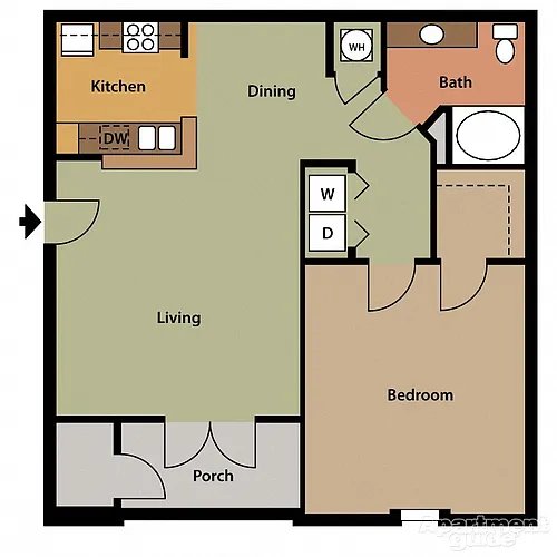 Floor plan The Cypress