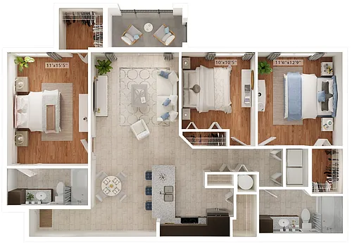 Floor plan Linas
