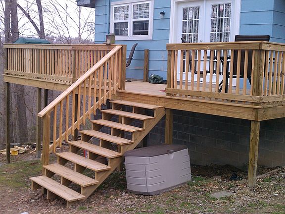 new deck added Fall 2012