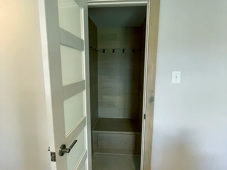 Coat rack room