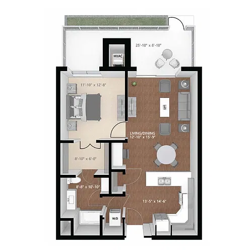 Floor plan Aitkin