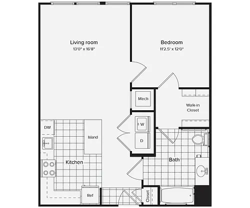Floor plan A14