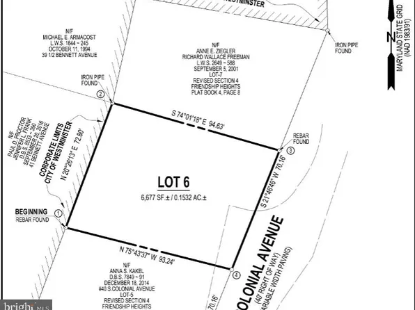 42 S Colonial Ave, Westminster, MD 21157