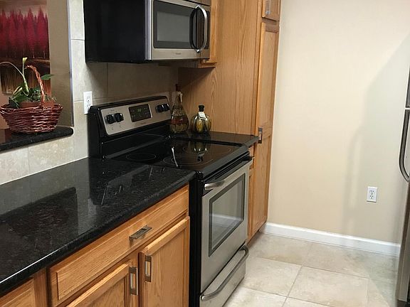 Upgraded Kitchen with tile flooring