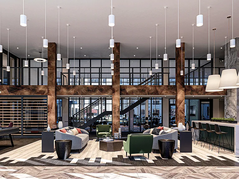 Expansive Club Room: View A