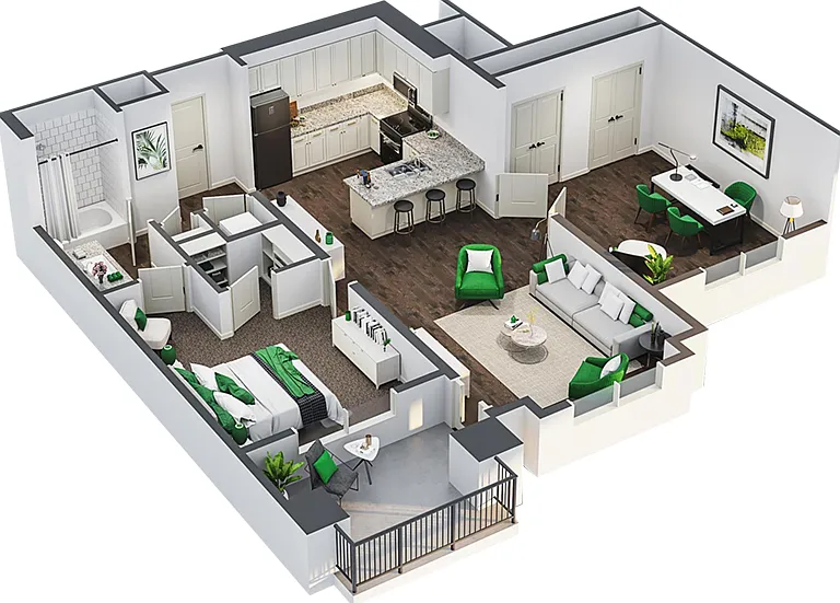 The Villas at Ridgeview Falls Apartments — Photo 34