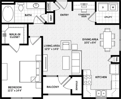 Floor plan 1EAR
