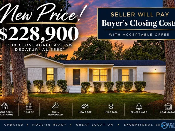 1309 Cloverdale Ave SW, Decatur, AL 35601