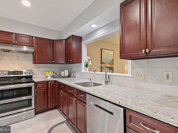 Kitchen looking into the Dining area