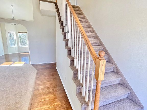 View as you walk in the front door.