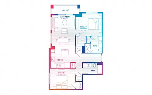 Floor plan B2-N