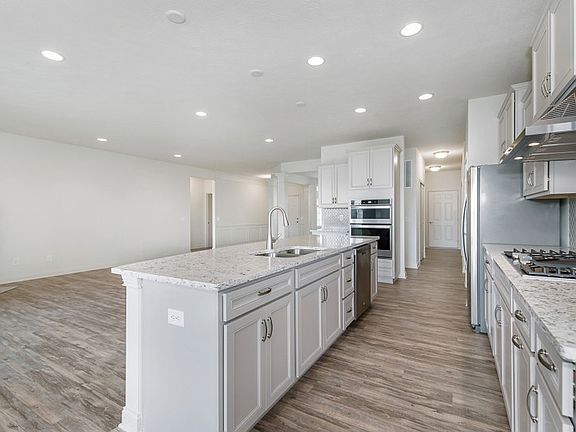 Large kitchen island
