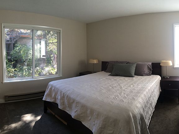 Large master bedroom fits a king size bed and more!