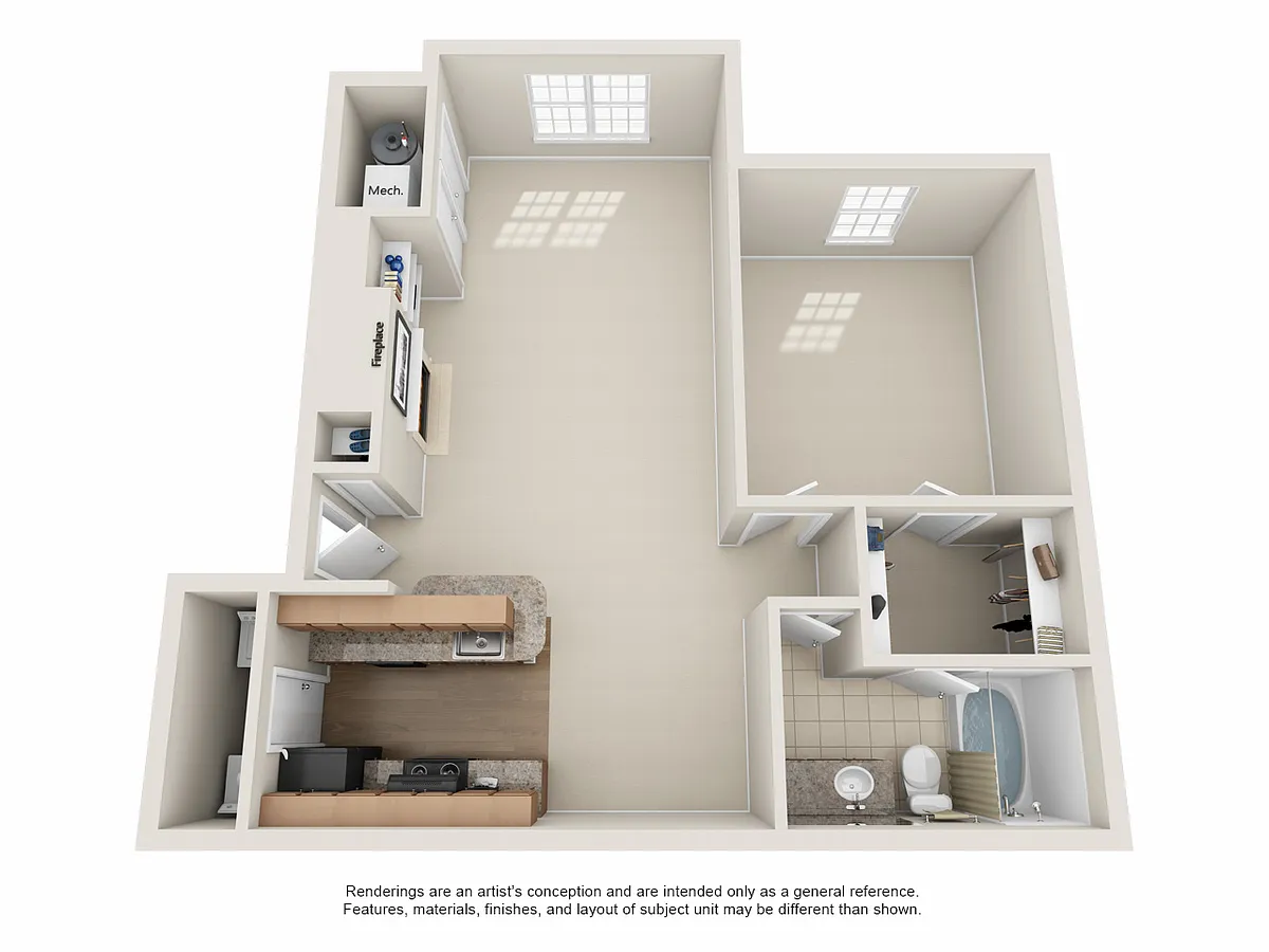 Floor plan Waterford
