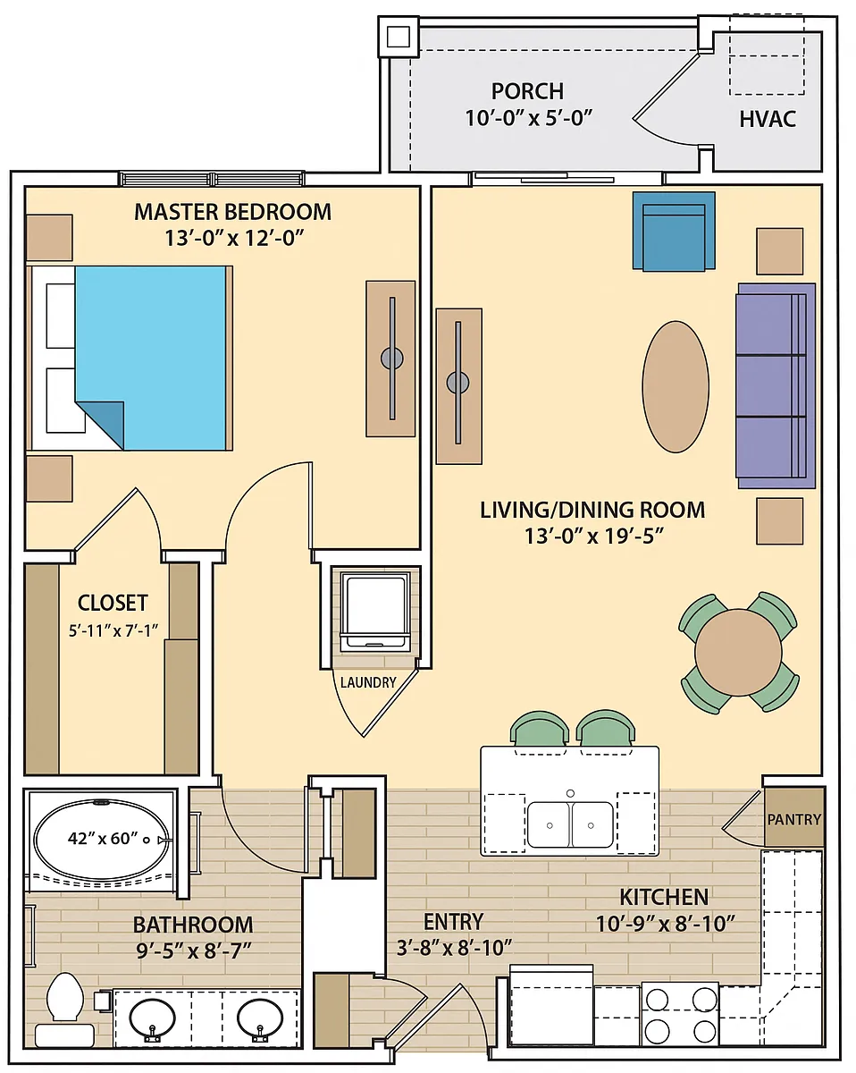 Floor plan Azure
