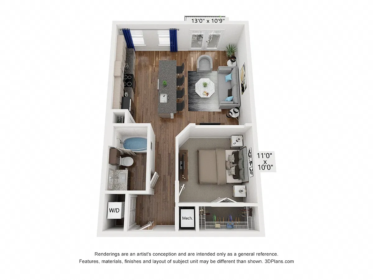 Floor plan E2