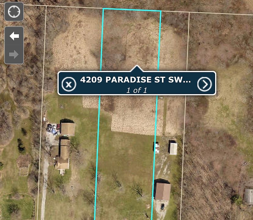 2 acre lot house sits on