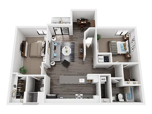 Floor plan Dover Upper