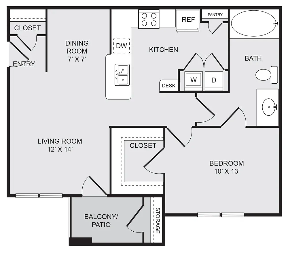 Floor plan A1